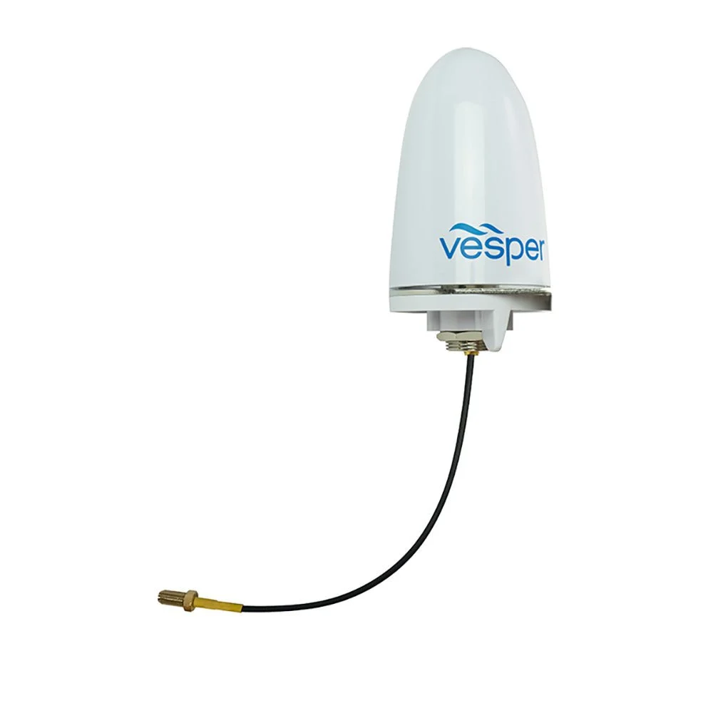 Vesper External Cellular Antenna w/5M (16') Cable & Mounts f/Cortex M1 – Marine Boat Replacement Part