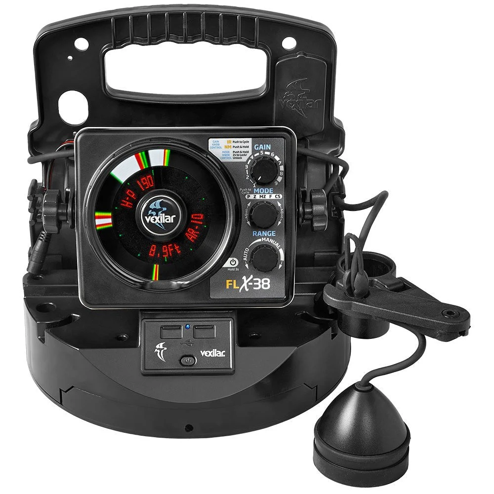 Vexilar FLX-38 BB Pro Pack Elite w/Broad Band Ice Ducer & Vexilar Lithium Battery – Marine Electrical Replacement Part