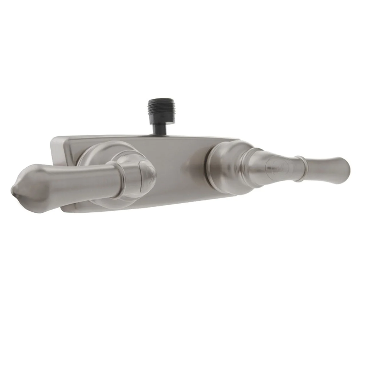 Dura Faucet Non-Metallic Classical RV Shower Faucet - Brushed Satin Nickel - DF-SA100C-SN
