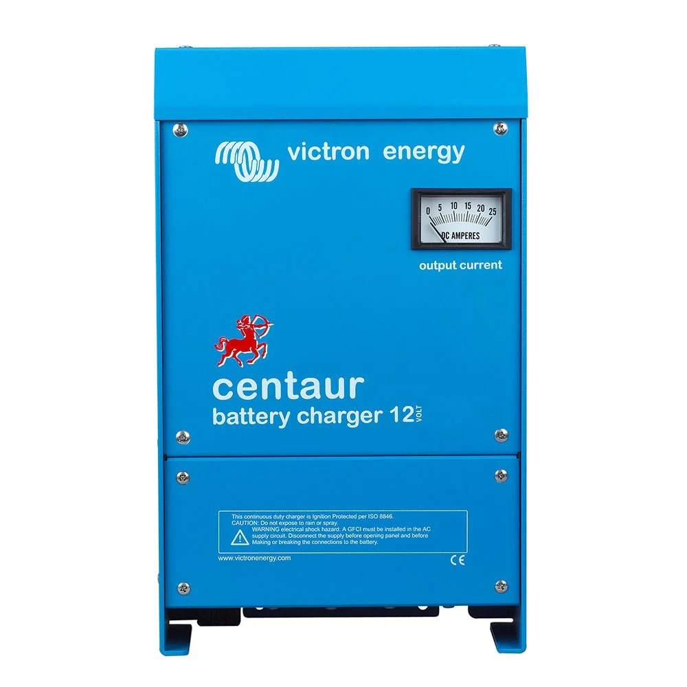 Victron Energy Centaur Charger - 12 VDC - 60AMP - 3-Bank - 120-240 VAC – Marine Electrical Replacement Part