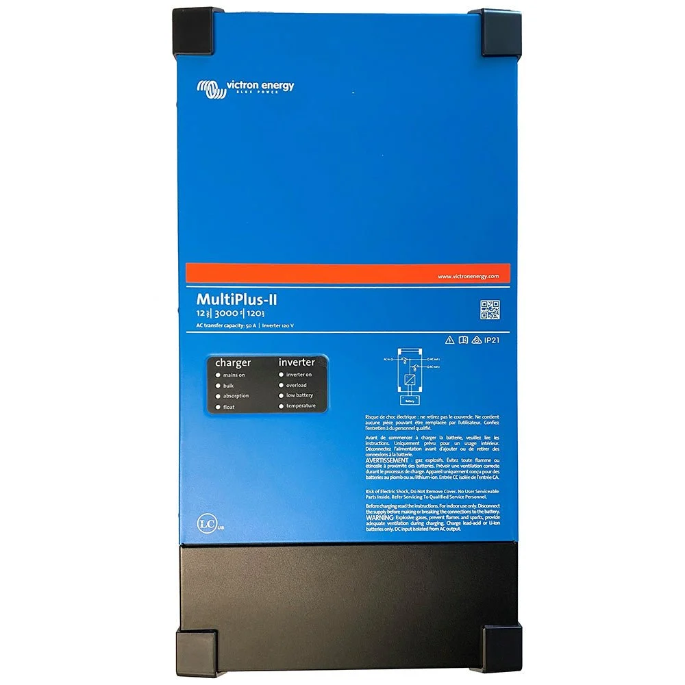 Victron Energy MultiPlus-II 12/3000 - 120-50 - 120V - UL Approved – Marine HVAC Replacement Part