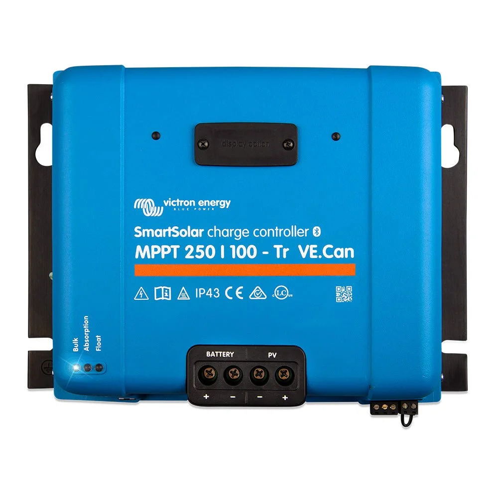 Victron Energy SmartSolar MPPT Solar Charge Controller - 250V - 100Am- VE.CAN Port - UL Approved – Marine Electrical Replacement Part