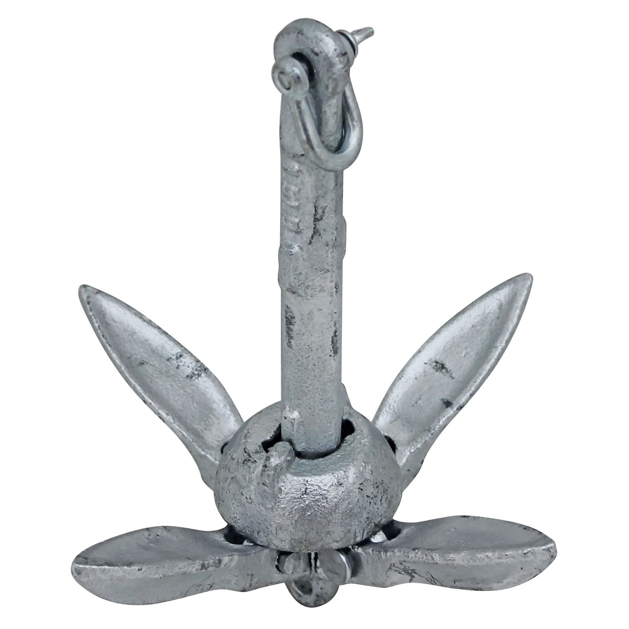 Extreme Max 3006.6542 BoatTector Galvanized Folding Anchor - 1.5 lbs. - 3006.6542