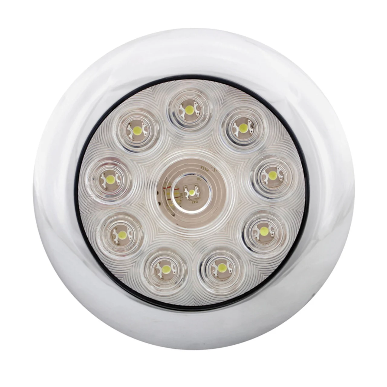 Diamond Group by Valterra DG52528VP Interior/Exterior LED Utility Light - 5", Clear - DG52528VP