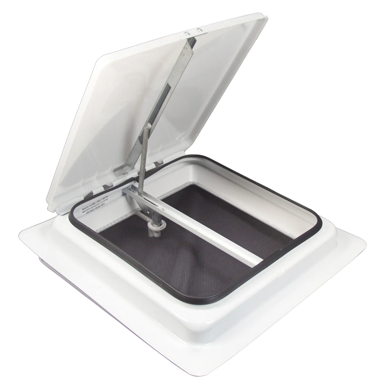 Heng's V971201-C1G1 EZ-Mount Vent - 14" x 14", White - V971201-C1G1