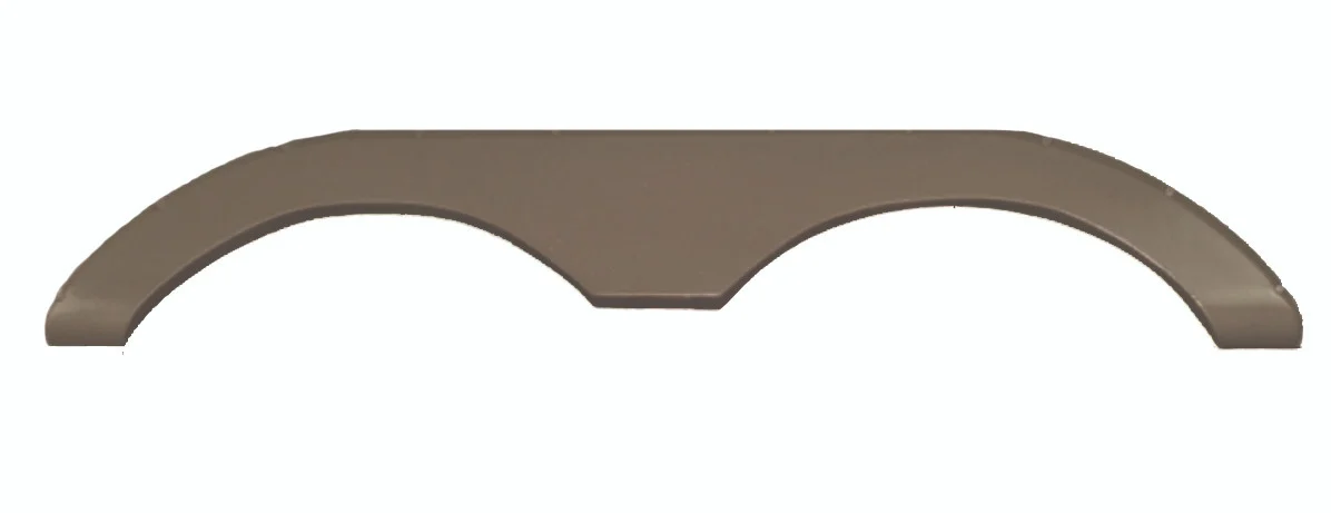 Icon 01672 Tandem Axle Fender Skirt FS774 for Keystone - Taupe - 1672