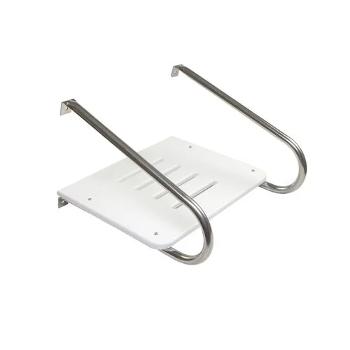 Whitecap Ind Outboard White Poly Swim Platform Kit (Inboa