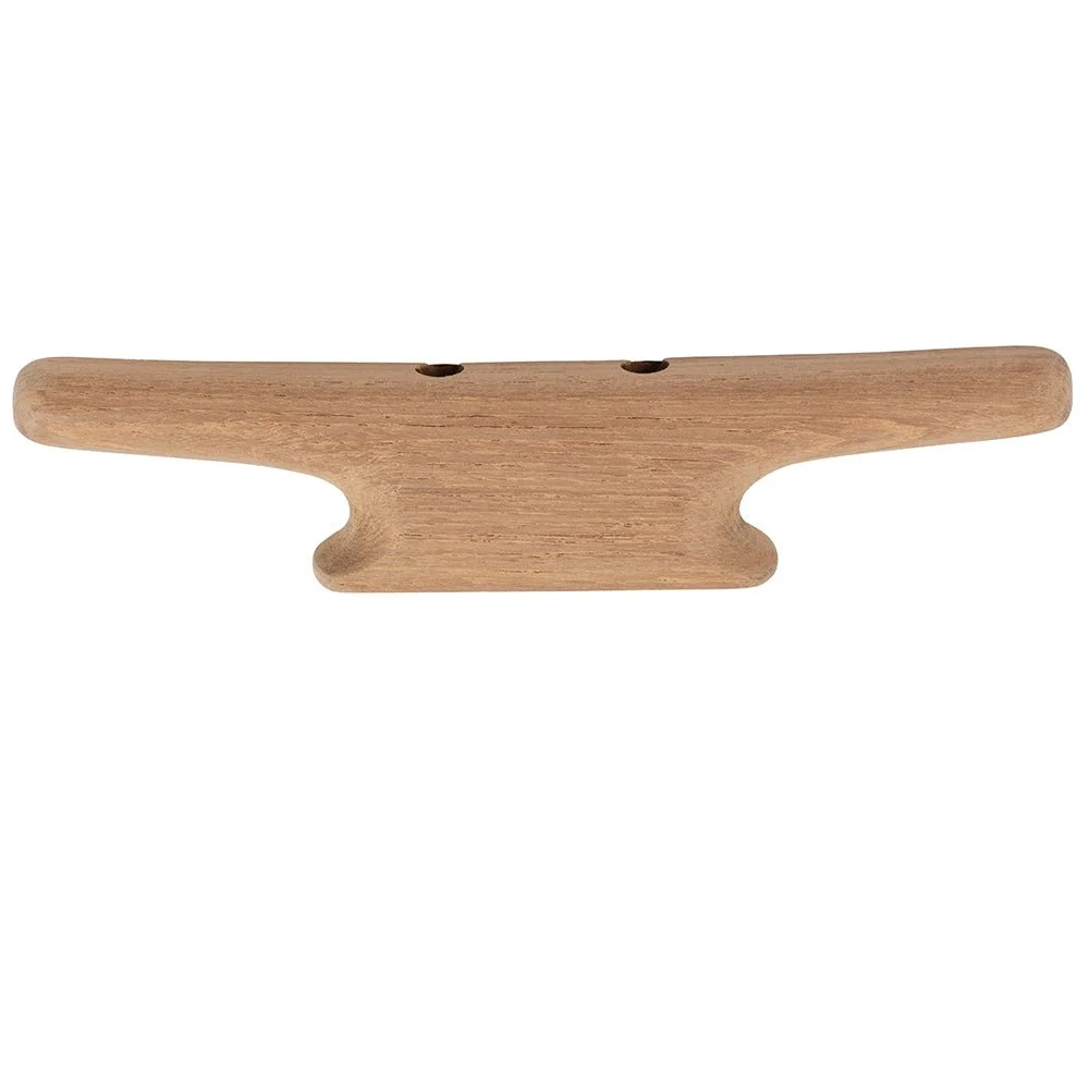 Whitecap 6" Cleat - Teak – Marine Boat Replacement Part