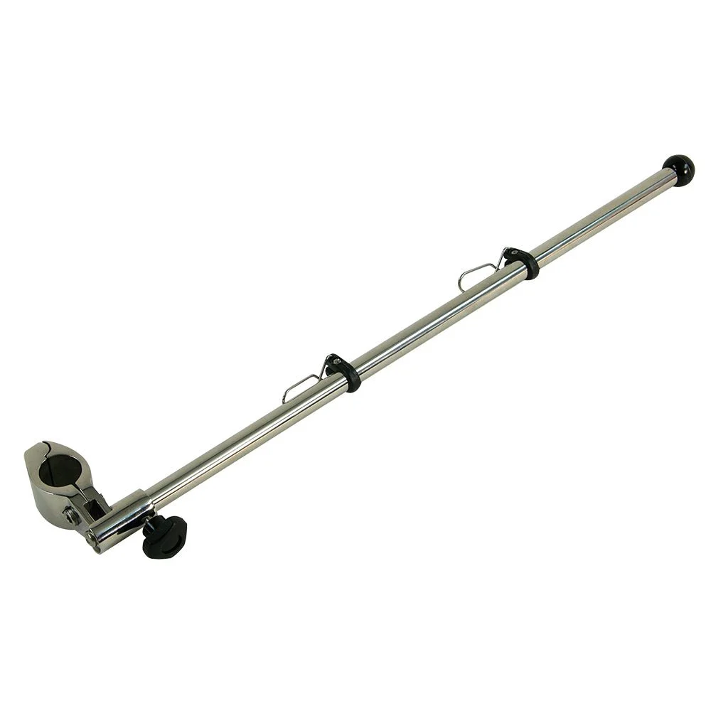 Whitecap Clamp-On Flag Pole - 1/2" Diameter Stainless Steel Clamp & Pole – Marine Boat Replacement Part