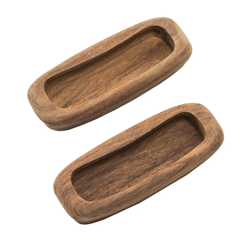 Whitecap Teak Rectangular Drawer Pull - 3-1/4"L - 2 Pack – Marine Boat Replacement Part