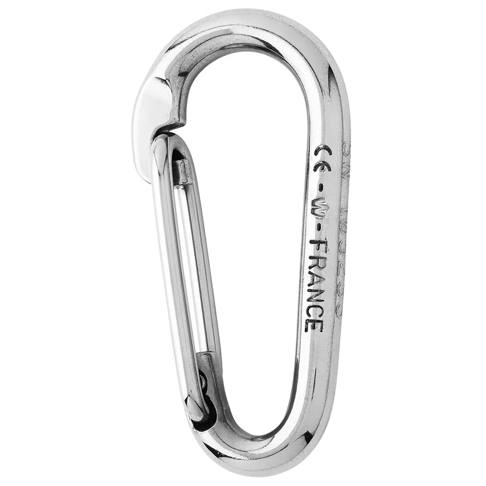 Wichard Marine Symmetric Carbine Hook Without Eye - Length 60mm - 1/4"