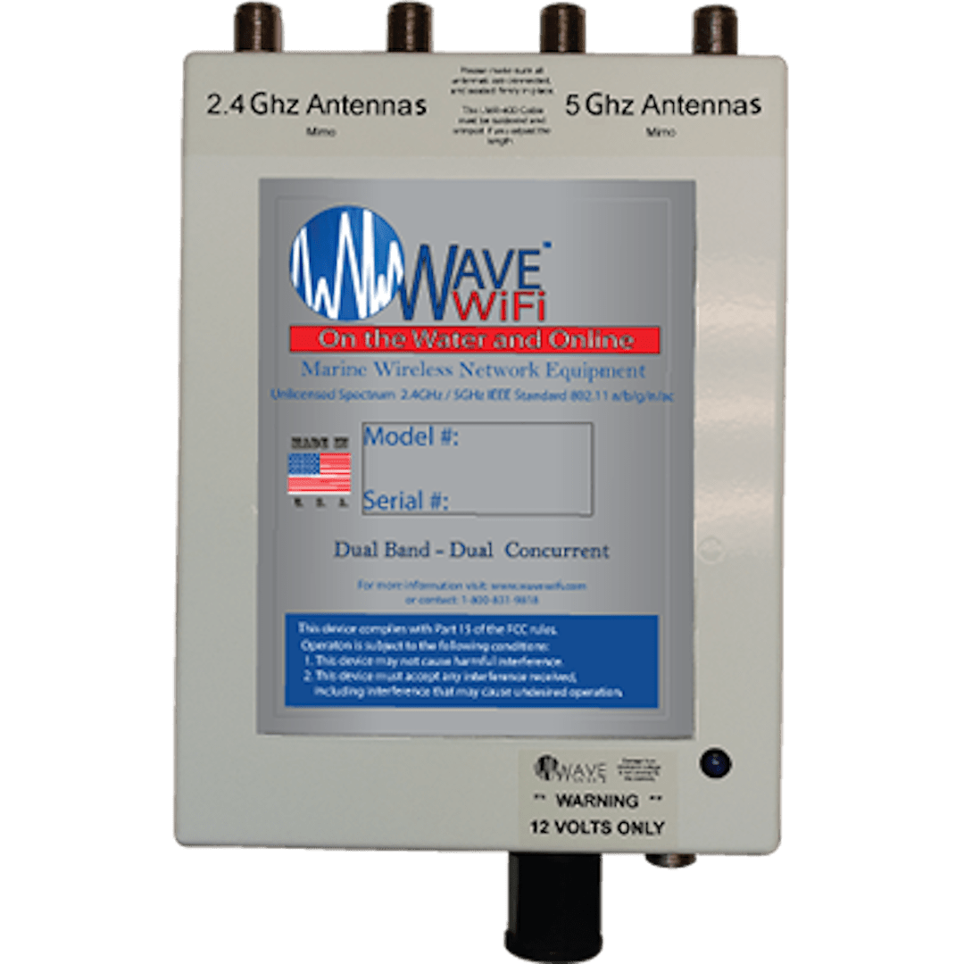 Wave Wi-Fi Wifi Extnder 2.4/5Ghz Ext.Ant.Mimo – Marine Electrical Replacement Part