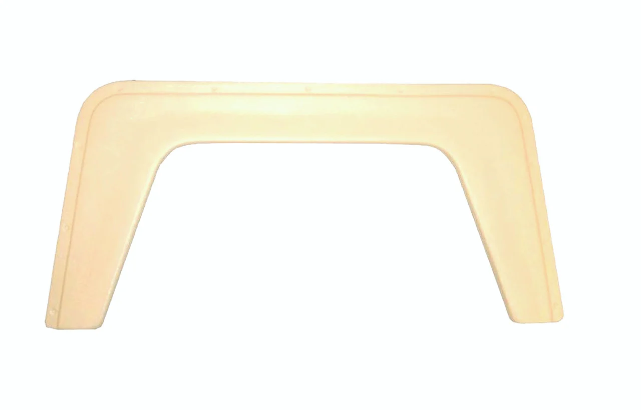 Icon 00403 Single Axle Fender Skirt FS377 - Colonial White - 403