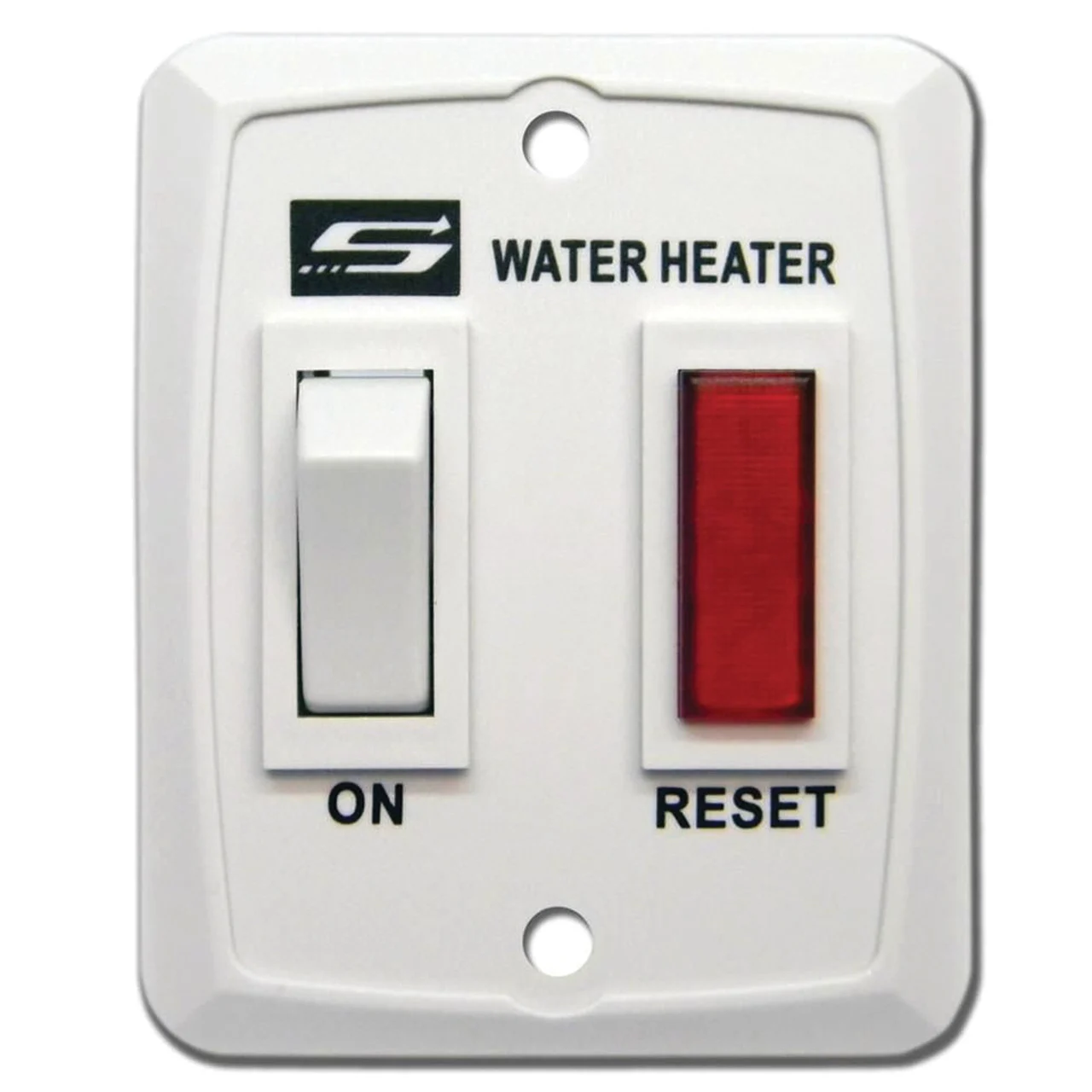Suburban 234589 Standard Water Heater Wall Switch Assembly - White - 234589