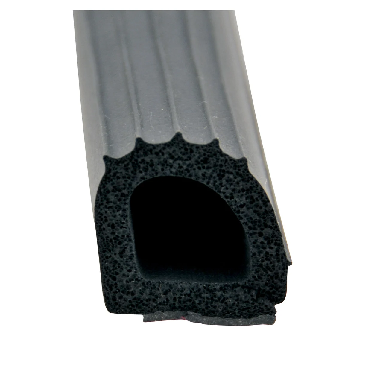 AP Products 018-206 Ribbed D Seal With Hats 1X1X50' - 018-206