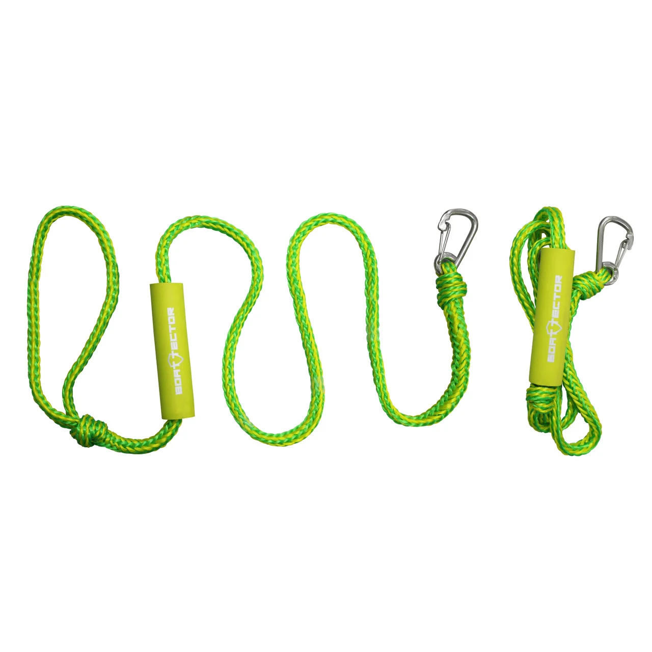 Extreme Max 3006.3122 BoatTector PWC Dock Line Value 2-Pack - 7', Green/Yellow - 3006.3122