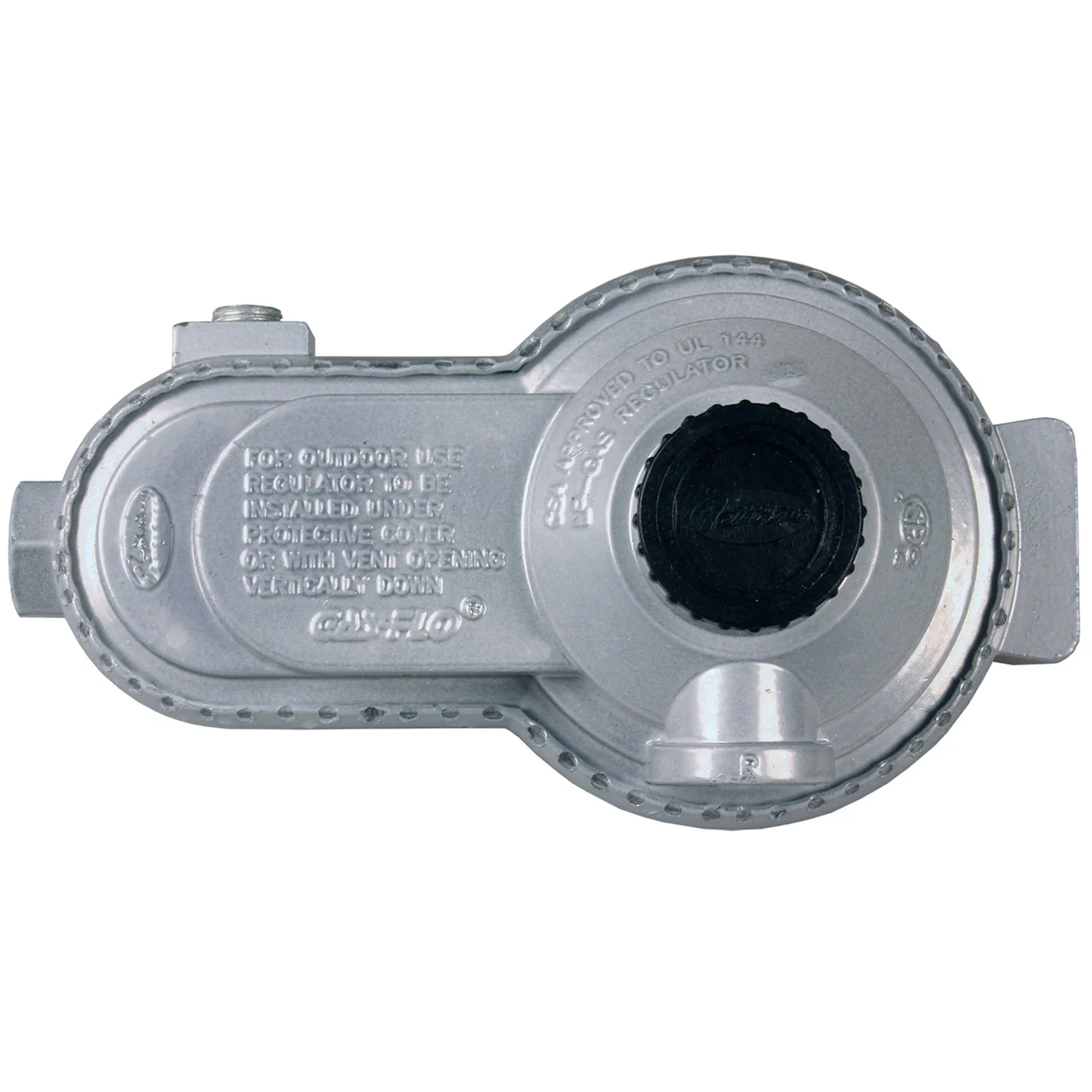 JR Products 07-30385 Low Pressure Two-Stage LP Gas Regulator - 07-30385