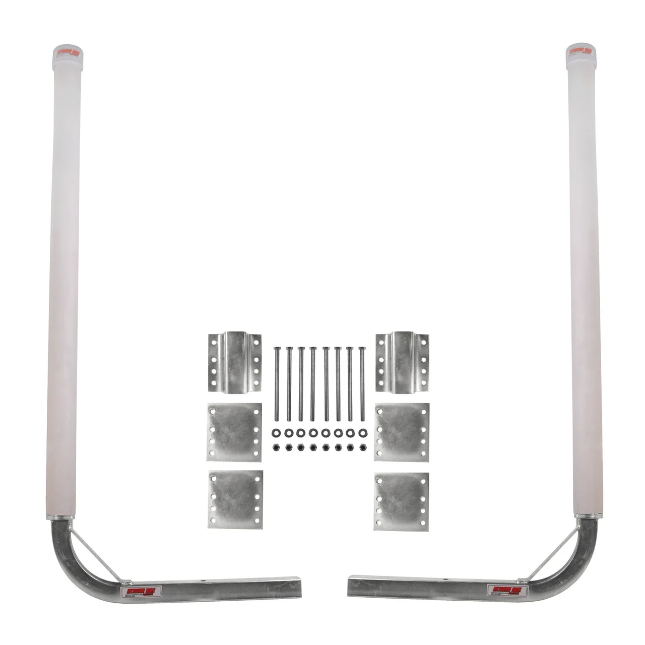 Extreme Max 3005.2175 Post Trailer Guide-On - 45", Zinc-Plated Uprights with Zinc-Plated Hardware - 3005.2175