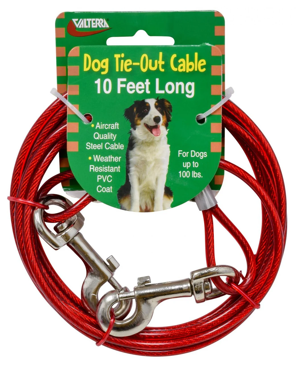 Valterra A10-2010VP Dog Tie-Out Cable - 10? - A10-2010VP