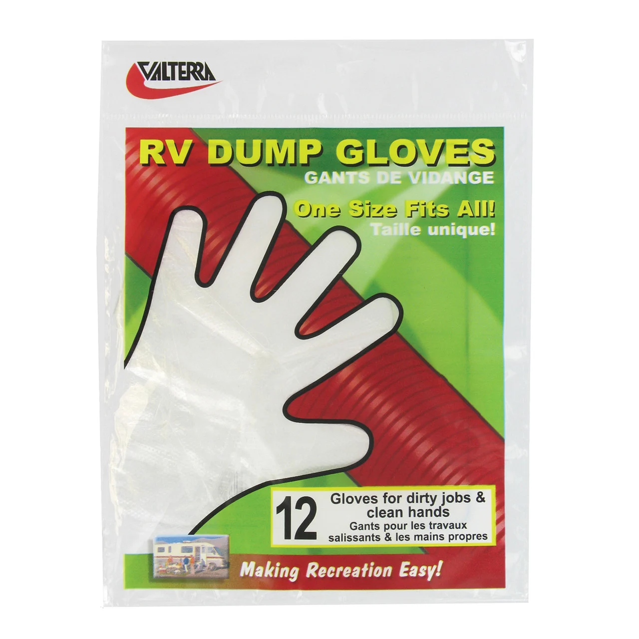 Valterra D04-0108 RV Dump Gloves - Bag of 12 - D04-0108