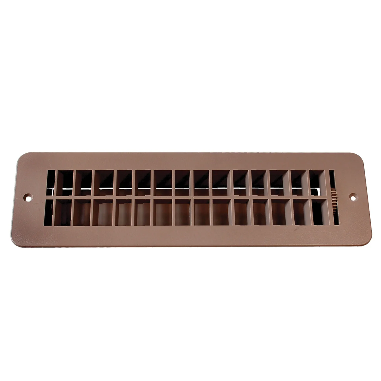 RV Designer H860 Plastic Floor Register With Damper - 10" x 2-3/8", Tan - H860