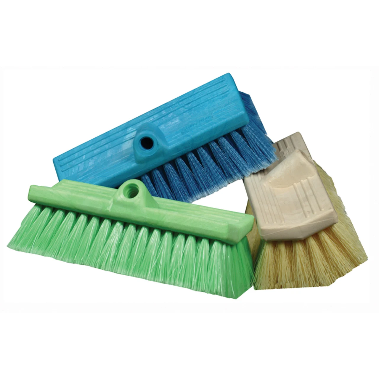 Mr. LongArm 0488 Flow-Thru Bi-Level Cleaning Brush - Stiff - 488