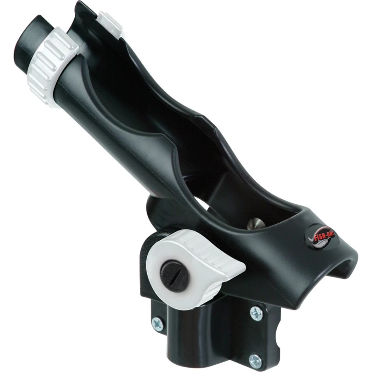 Tempress 72026 Fish-On! Rod Holder with Side Mount - Black, Single Pack - 72026