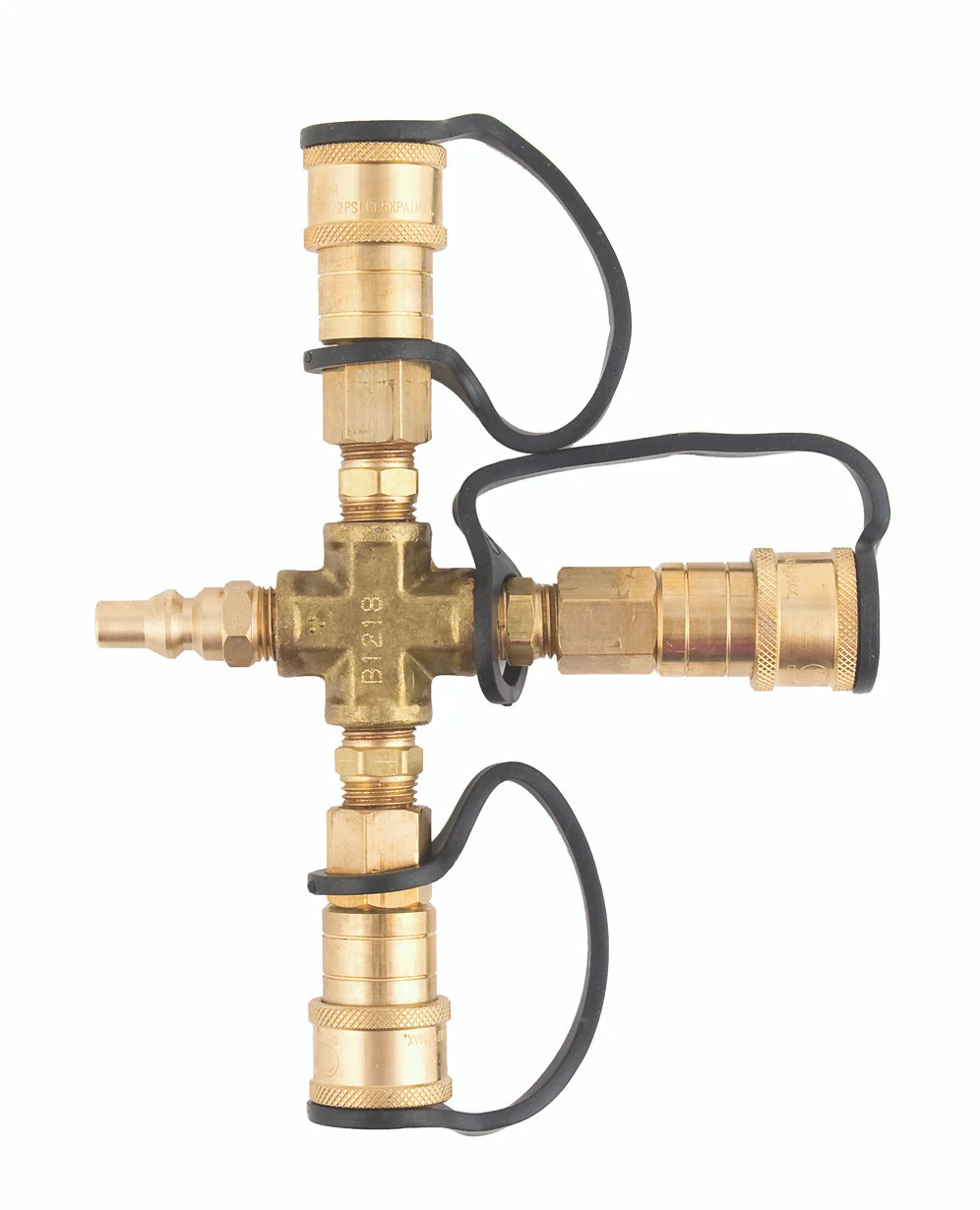 Marshall Excelsior ME24TP Propane Cross Adapter - 1/4 in. Male QD - ME24TP