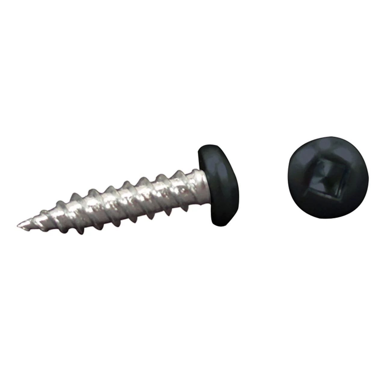 AP Products 012-PSQ50 8 X 3/4 Pan Head Screw, 3/4" / Pack of 50, Black - 012-PSQ50 BL 8 X 3/4