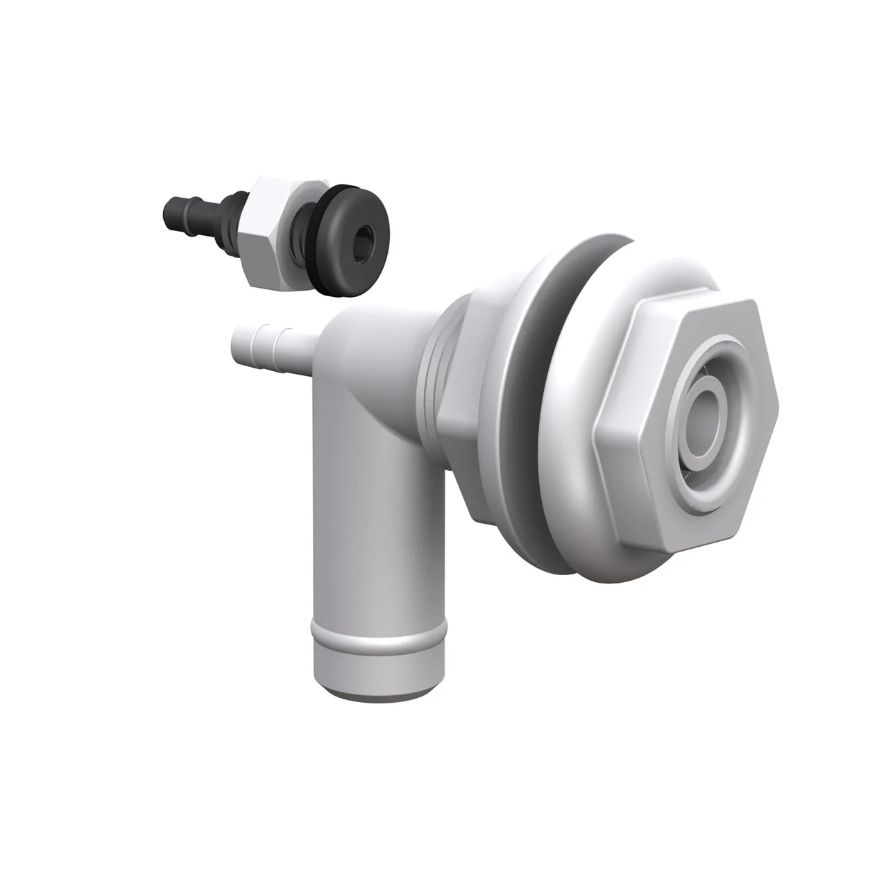 Flow-Rite MH-PJA-120 Power-Jet Aerator With Air Intake Assembly and 20" Air Tubing (No Decal) - MH-PJA-120
