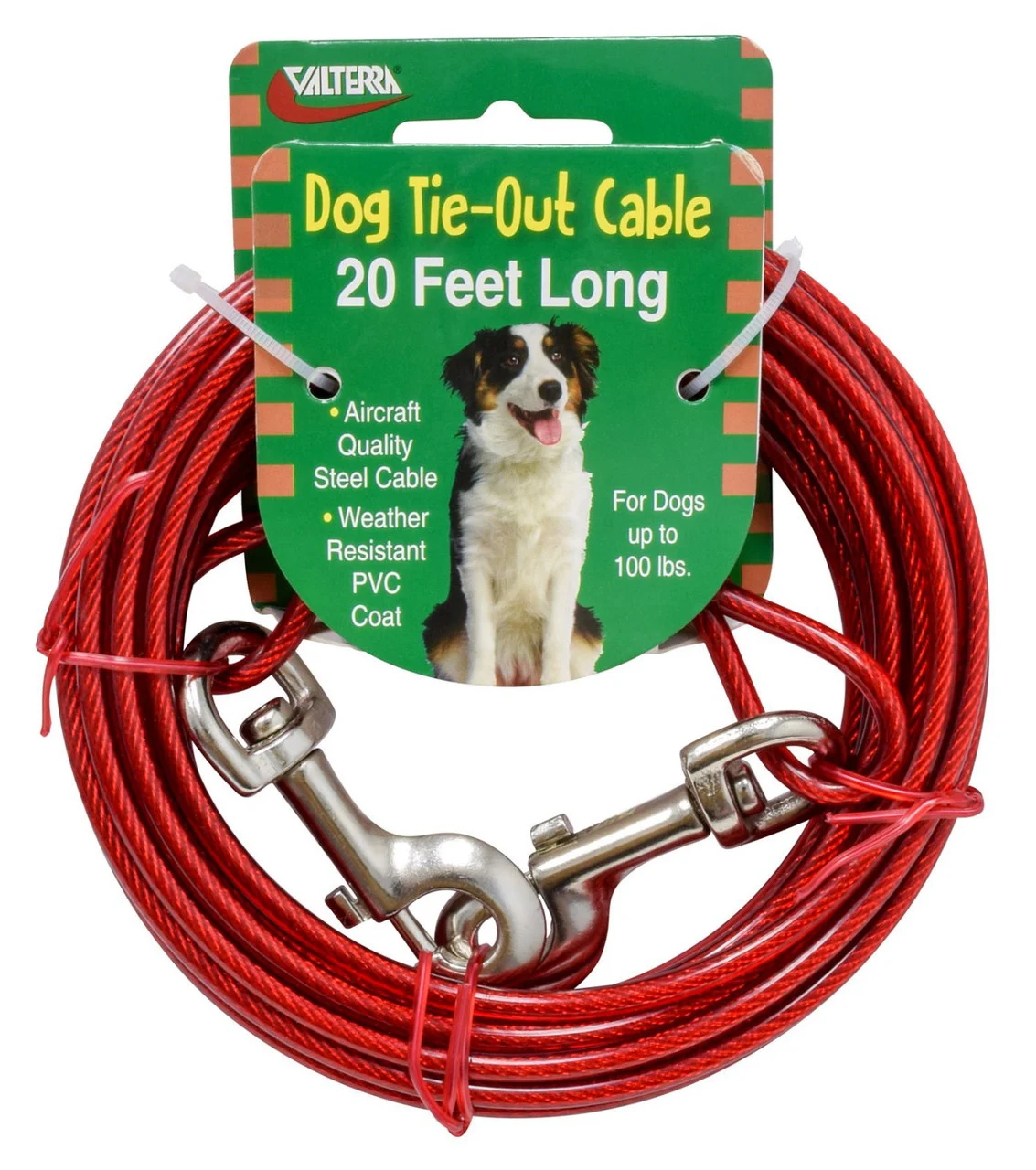 Valterra A10-2011VP Dog Tie-Out Cable - 20? - A10-2011VP