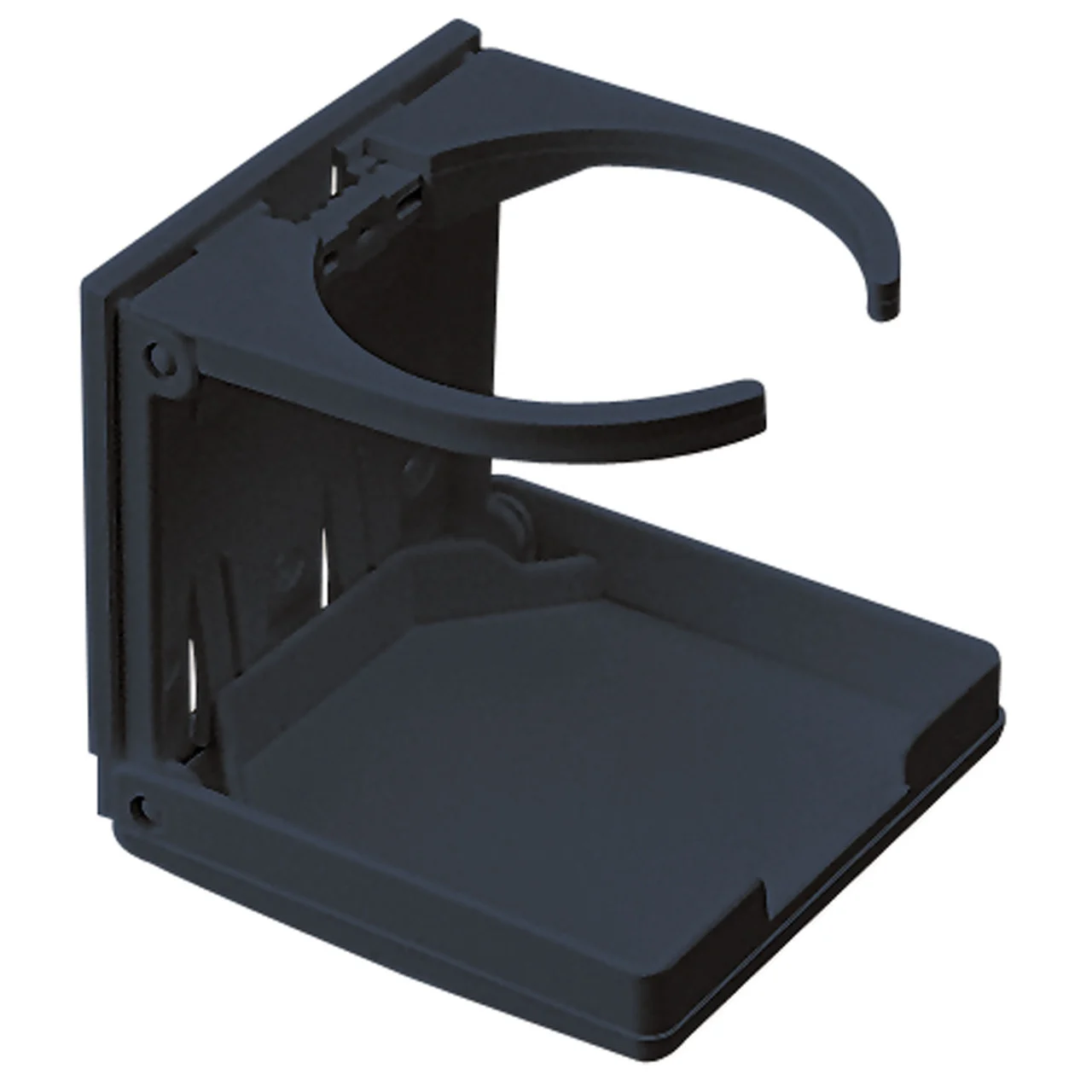 Sea-Dog 588220-1 Adjustable Folding Drink Holder - Black - 588220-1