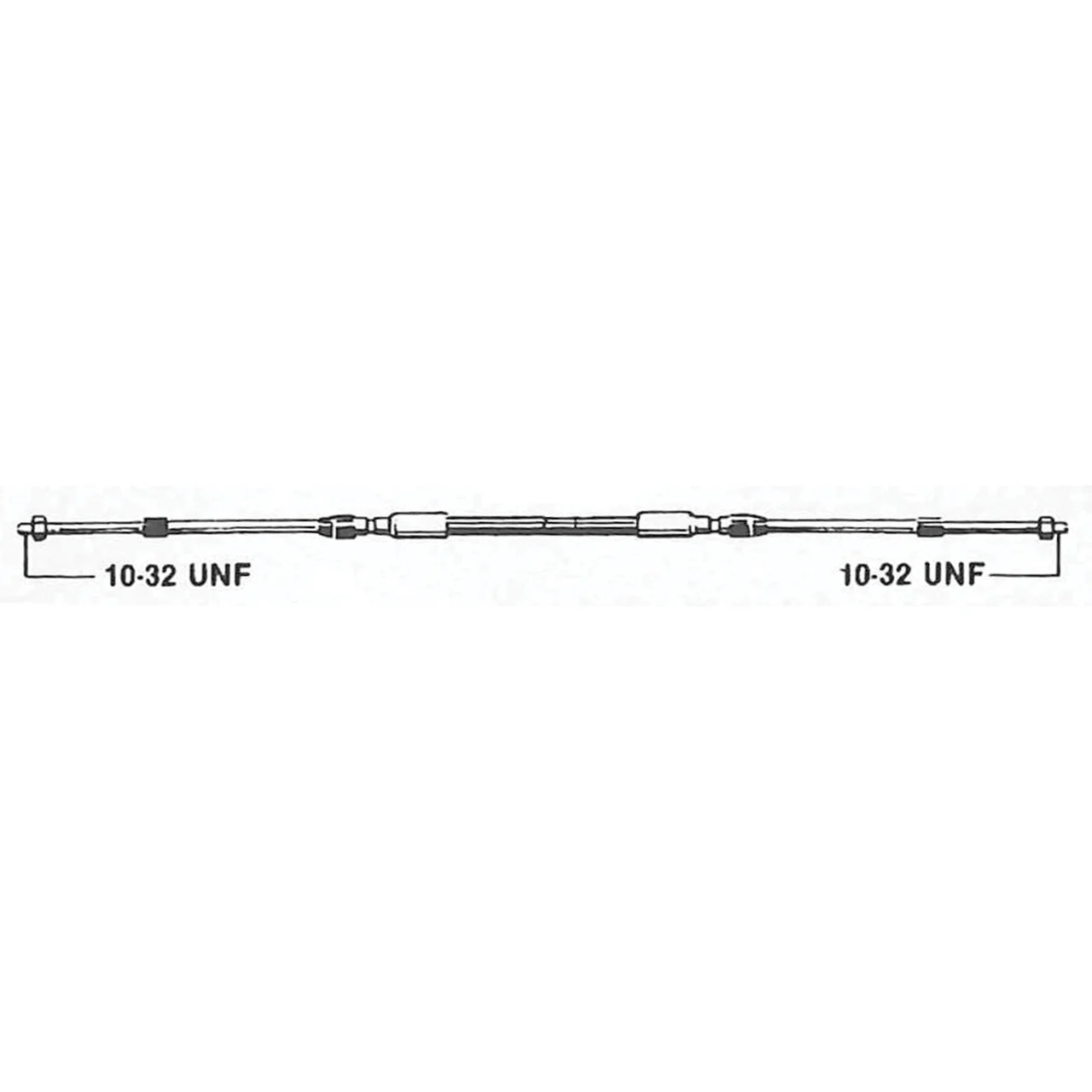 Uflex C2X20 Engine Control Cable - 3300 Style, 20' - C2X20
