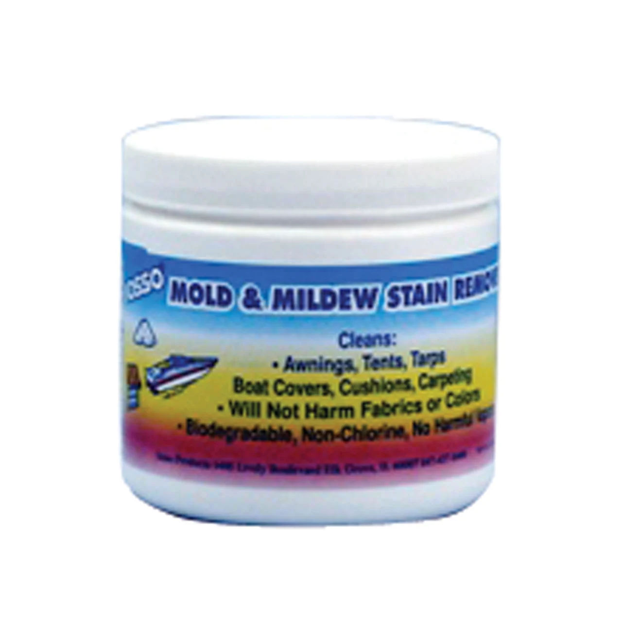 Iosso 10900 Mold and Mildew Stain Remover - 12 oz. - 10900