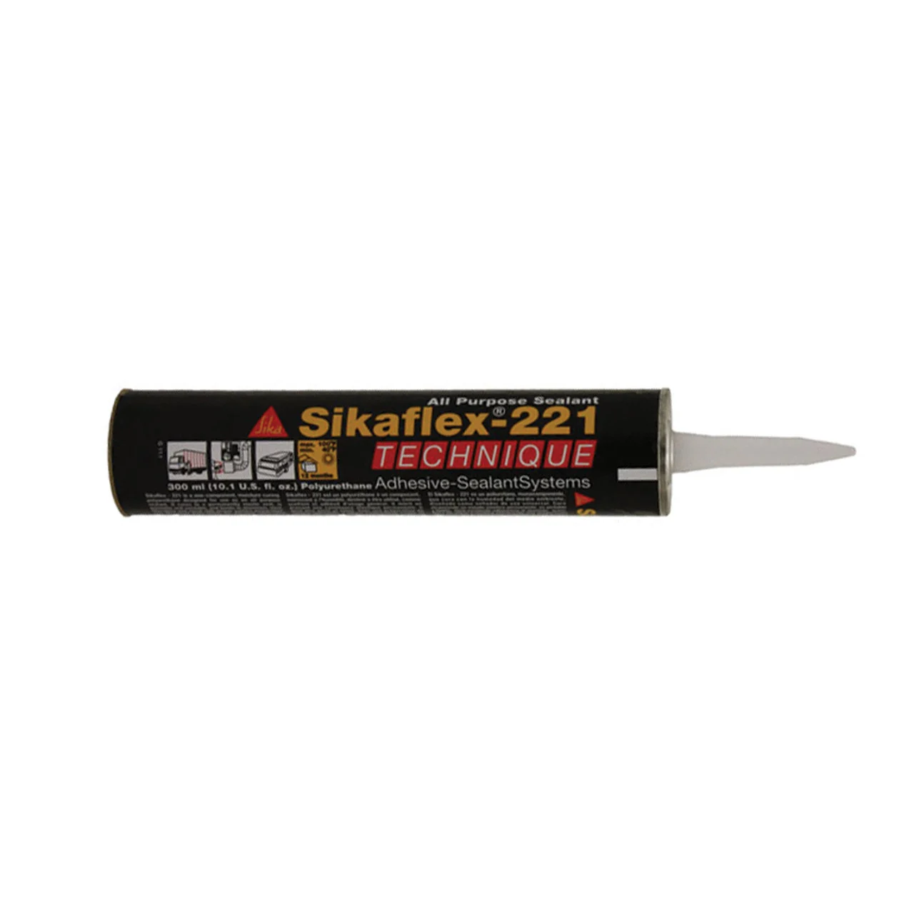 AP Products 017-90891 Sikaflex-221, White - 017-90891
