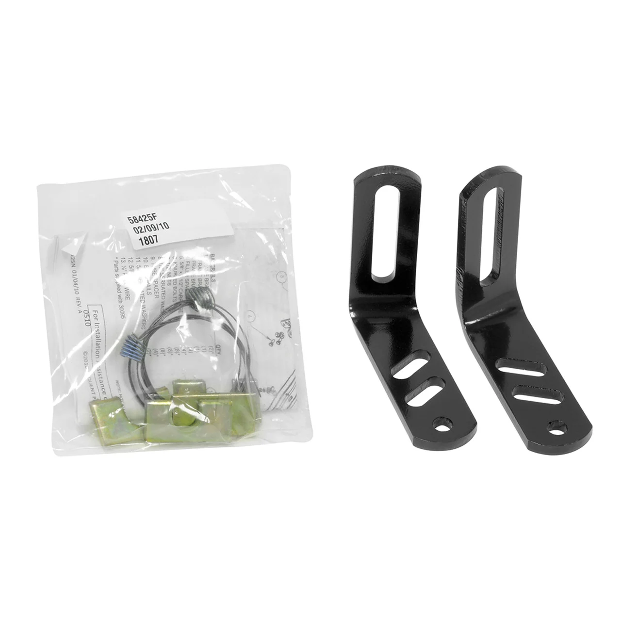 Reese 58425 Fifth Wheel Bracket Kit for #30035 - Fits Ford F-250/F-350/F-450 Super Duty (2005-2020) - 58425