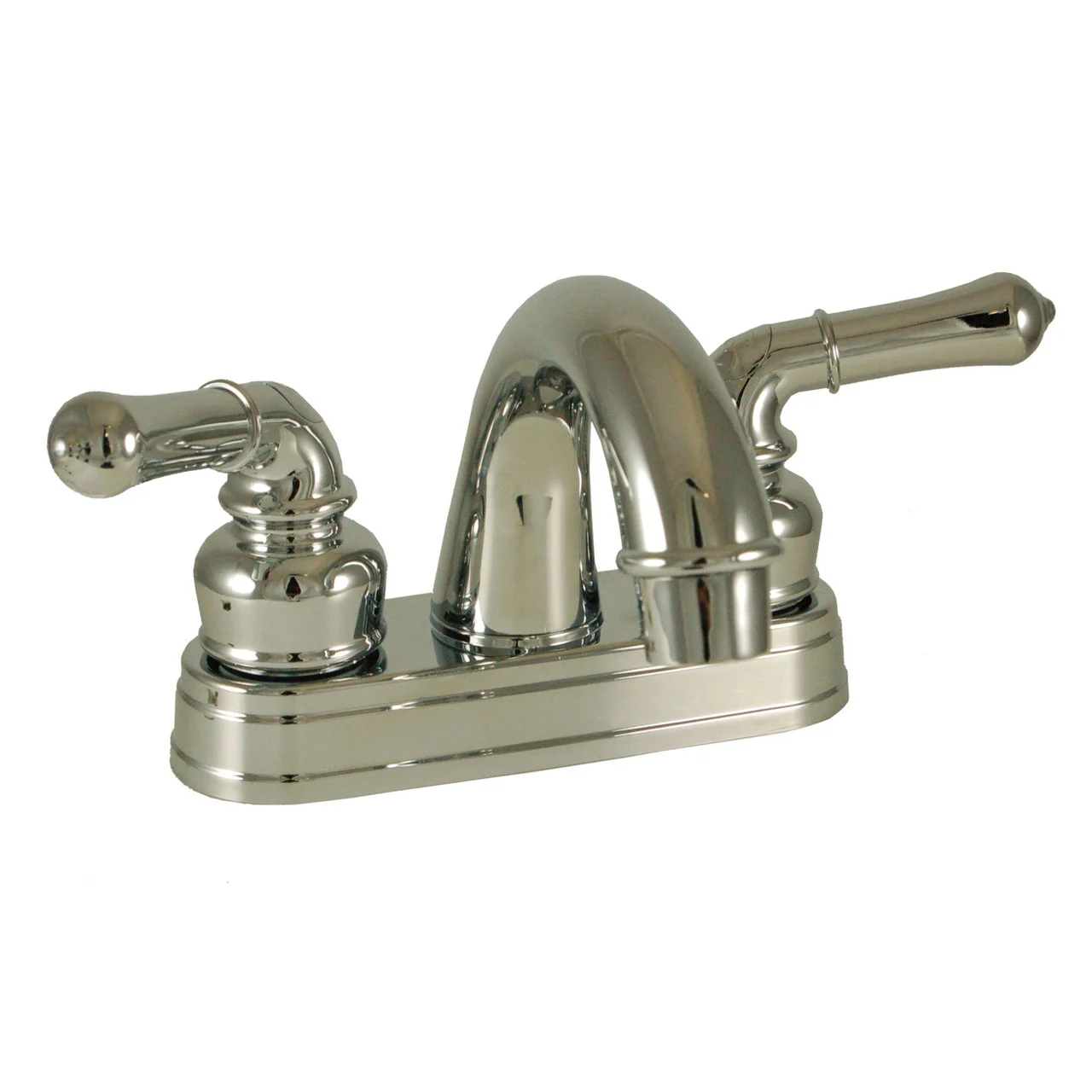 Empire Brass U-YCH77-ARC RV Non-Metallic Bathroom Faucet With Hi-Arc Spout - 4", Chrome - U-YCH77-ARC
