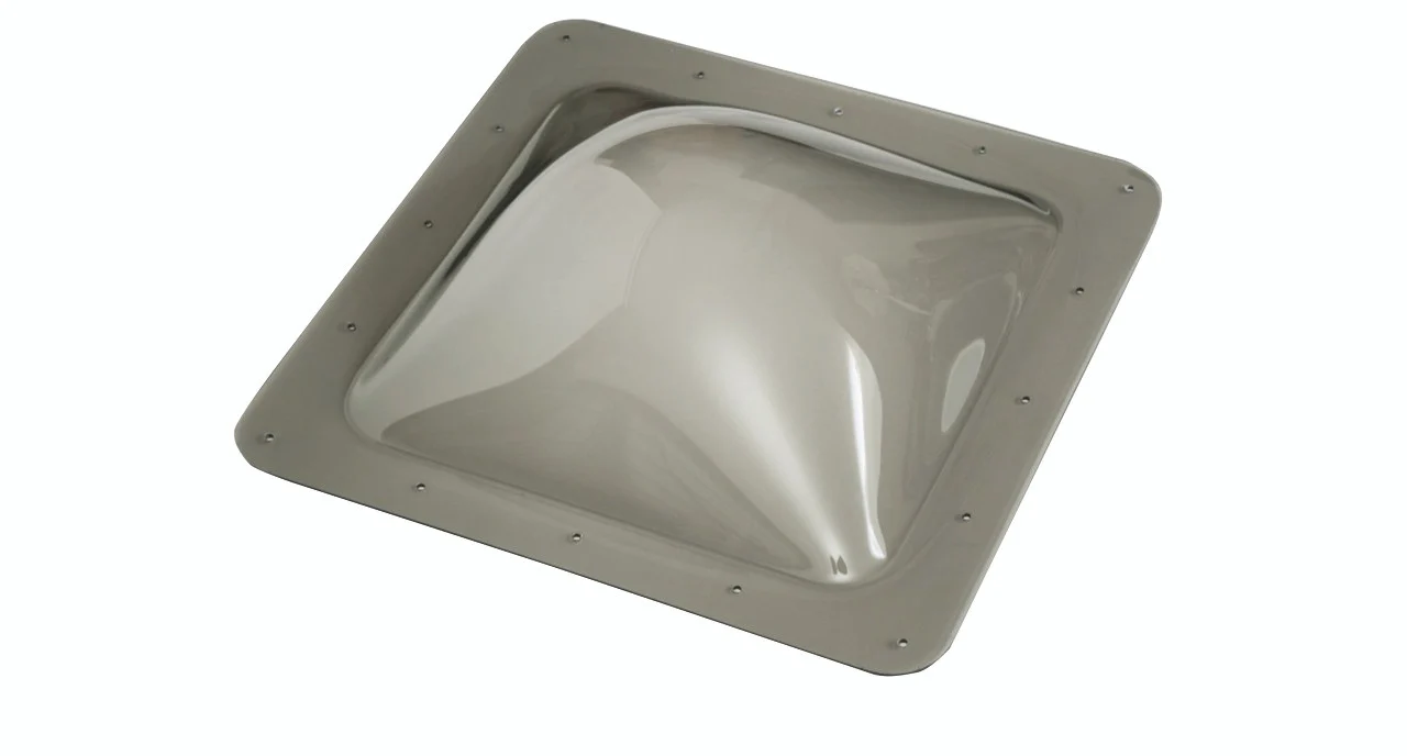 Icon 12116 RV Skylight SL1414 - 14" x 14" x 4", Smoke - 12116