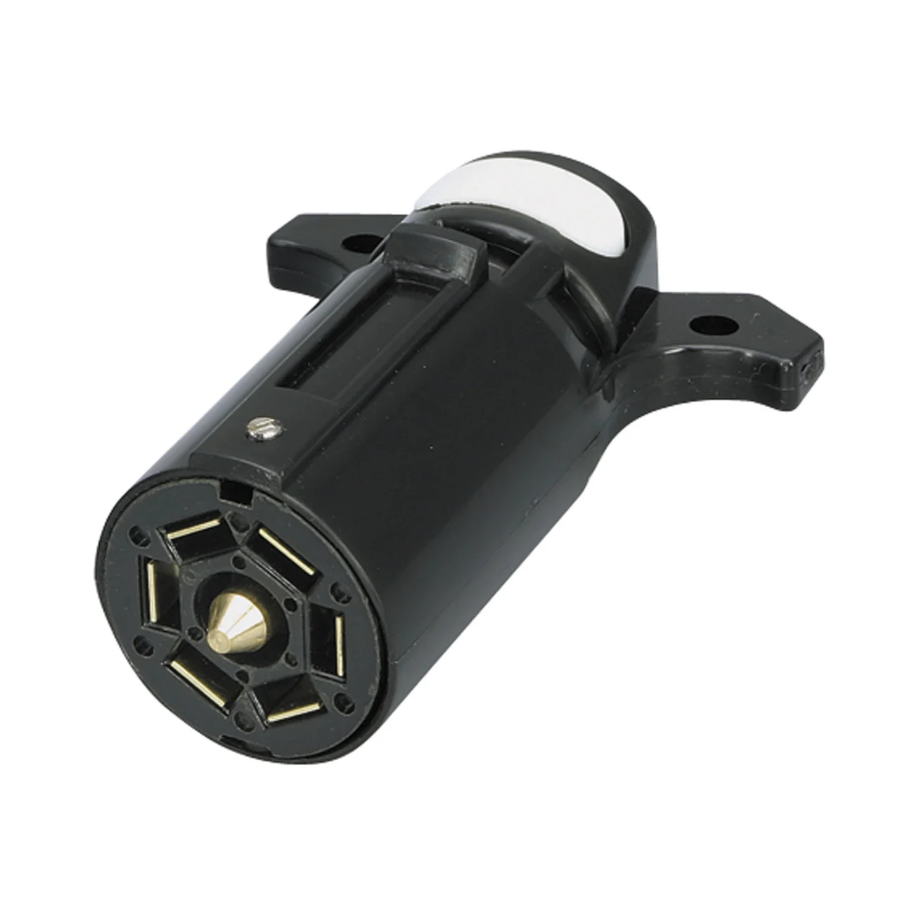 Bargman 50-77-003 7-Way Thermo-Plastic Connector - Trailer End - 50-77-003