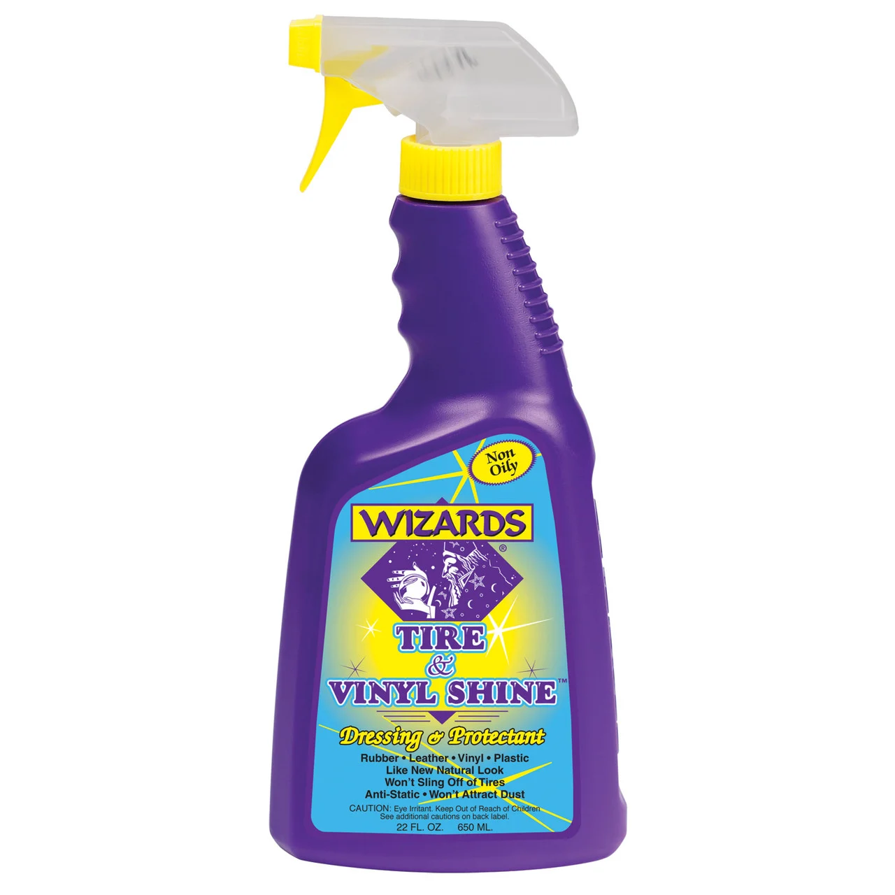 Wizards 11055 Tire and Vinyl Shine - 22 oz. - 11055