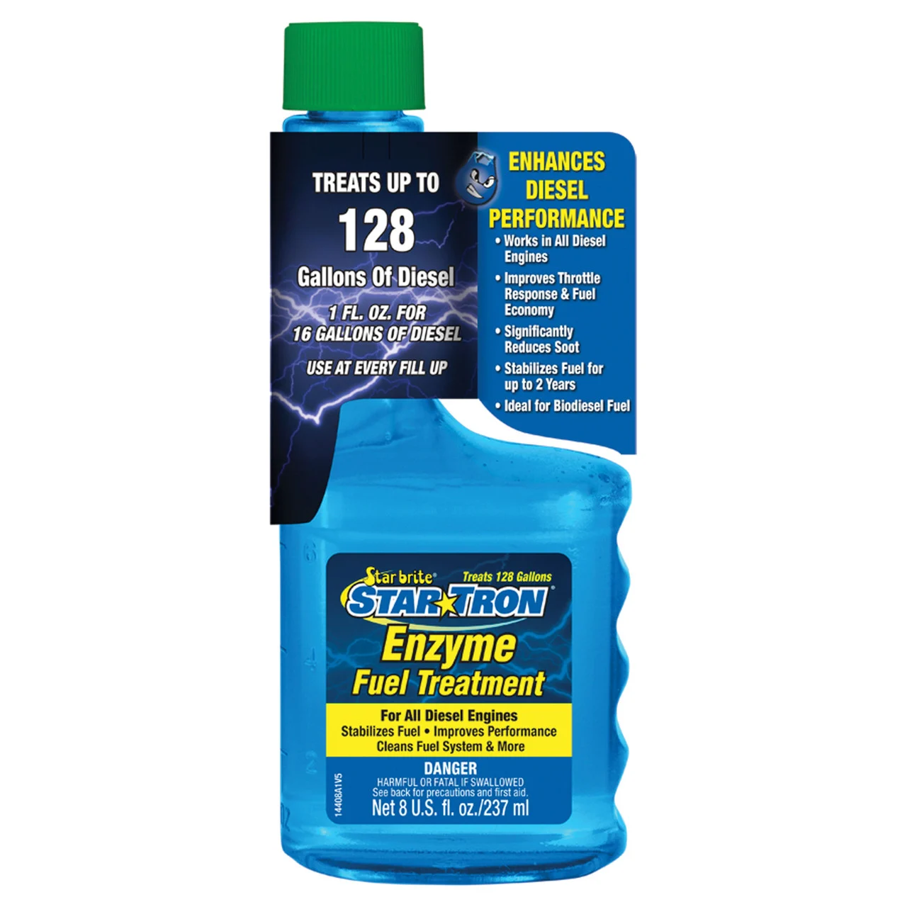 Star brite 14408 Star Tron Enzyme Fuel Treatment - 8 oz. - 14408